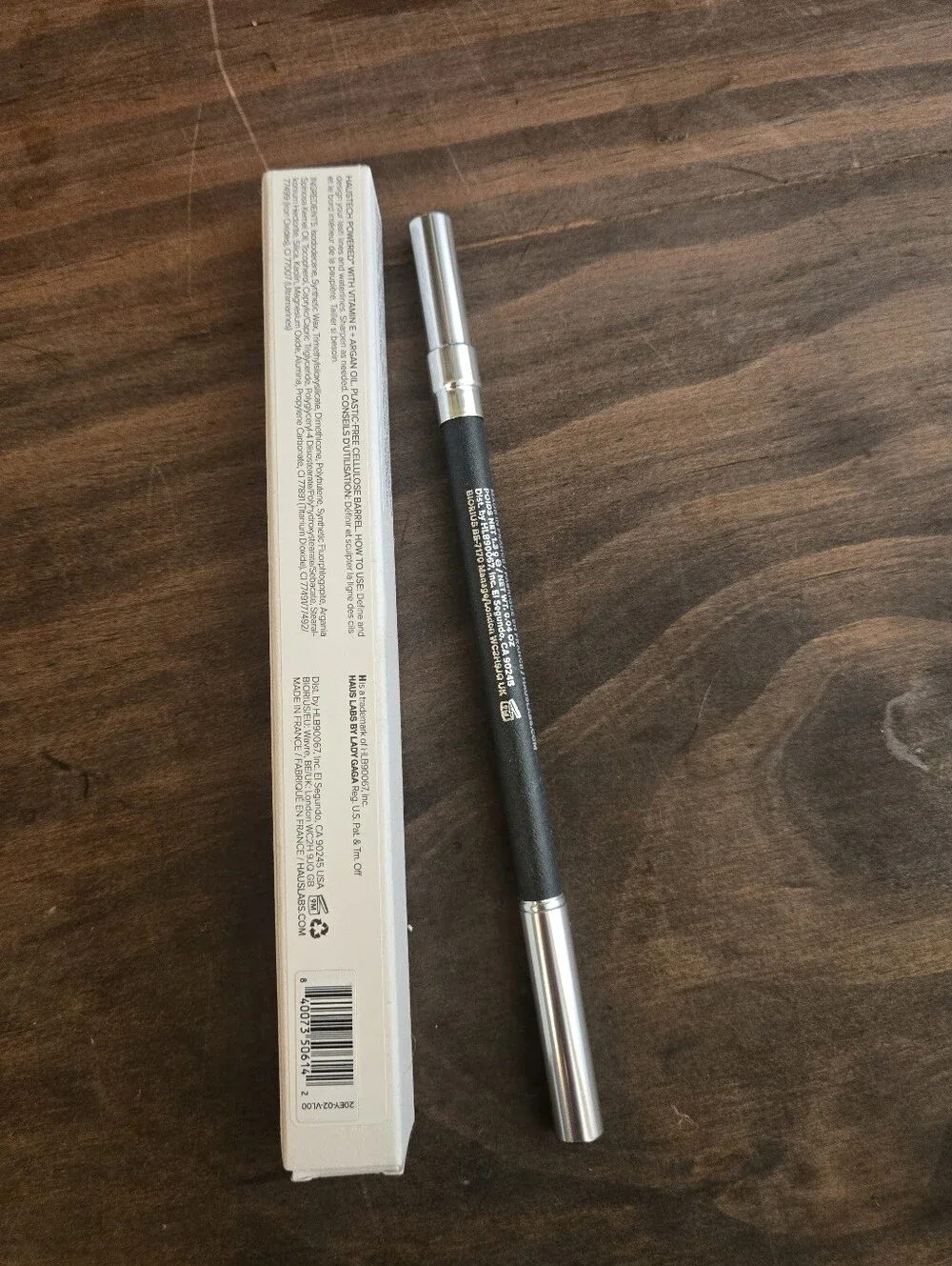 Haus Labs By Lady Gaga Optic Intensity Eco Eyeliner - Charcoal Matte